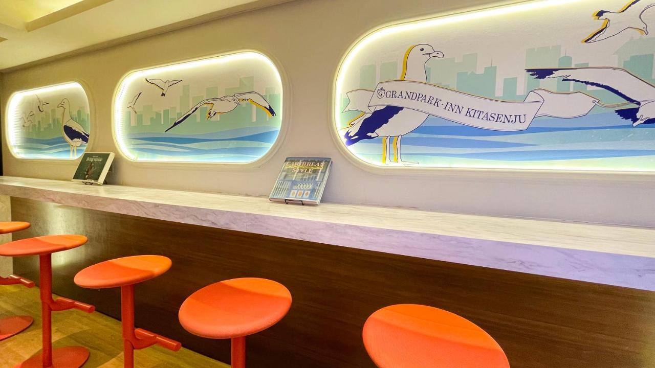 Spa&Capsule Hotel Grandpark Inn Kitasenju Токио Экстерьер фото