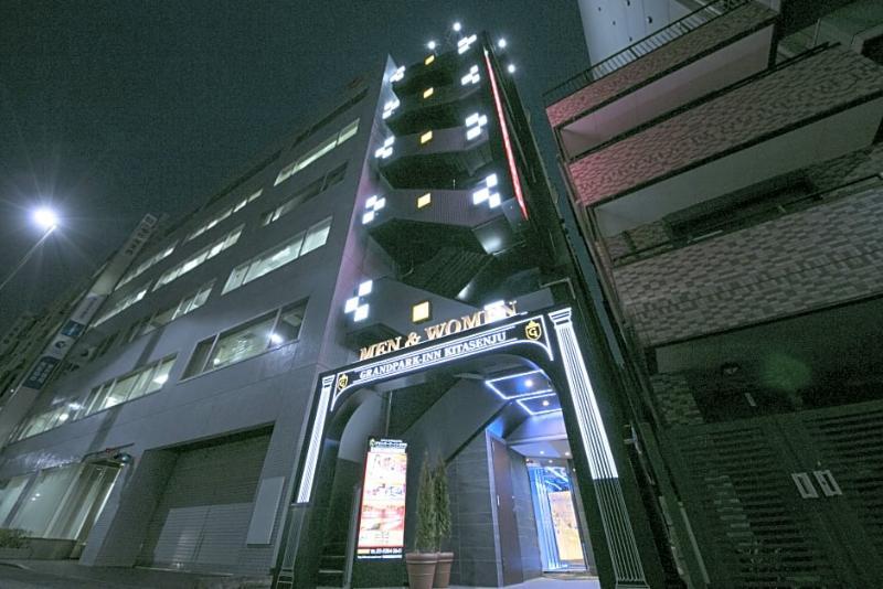 Spa&Capsule Hotel Grandpark Inn Kitasenju Токио Экстерьер фото